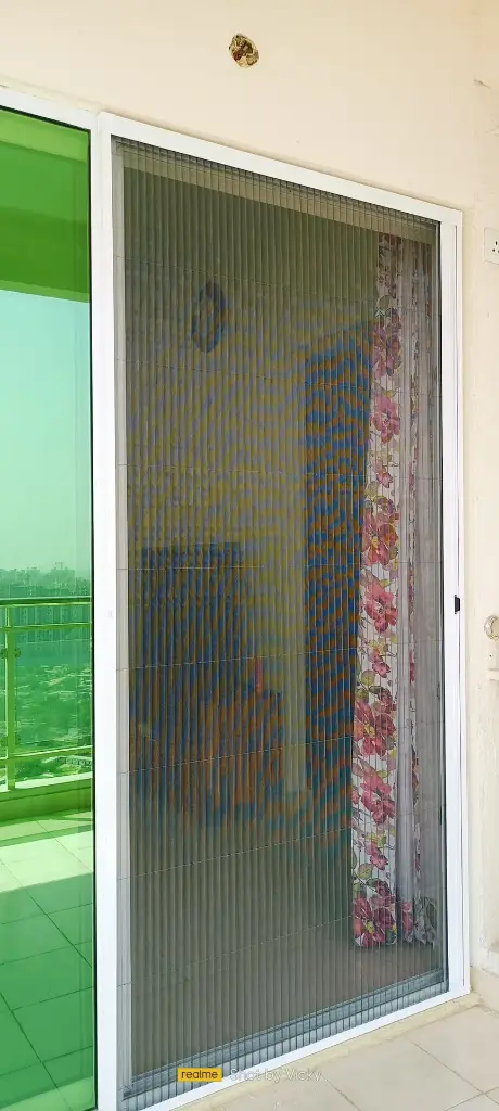 Pleated Mesh Doors for Sliding door, Openable Door, Double Part Door, etc..